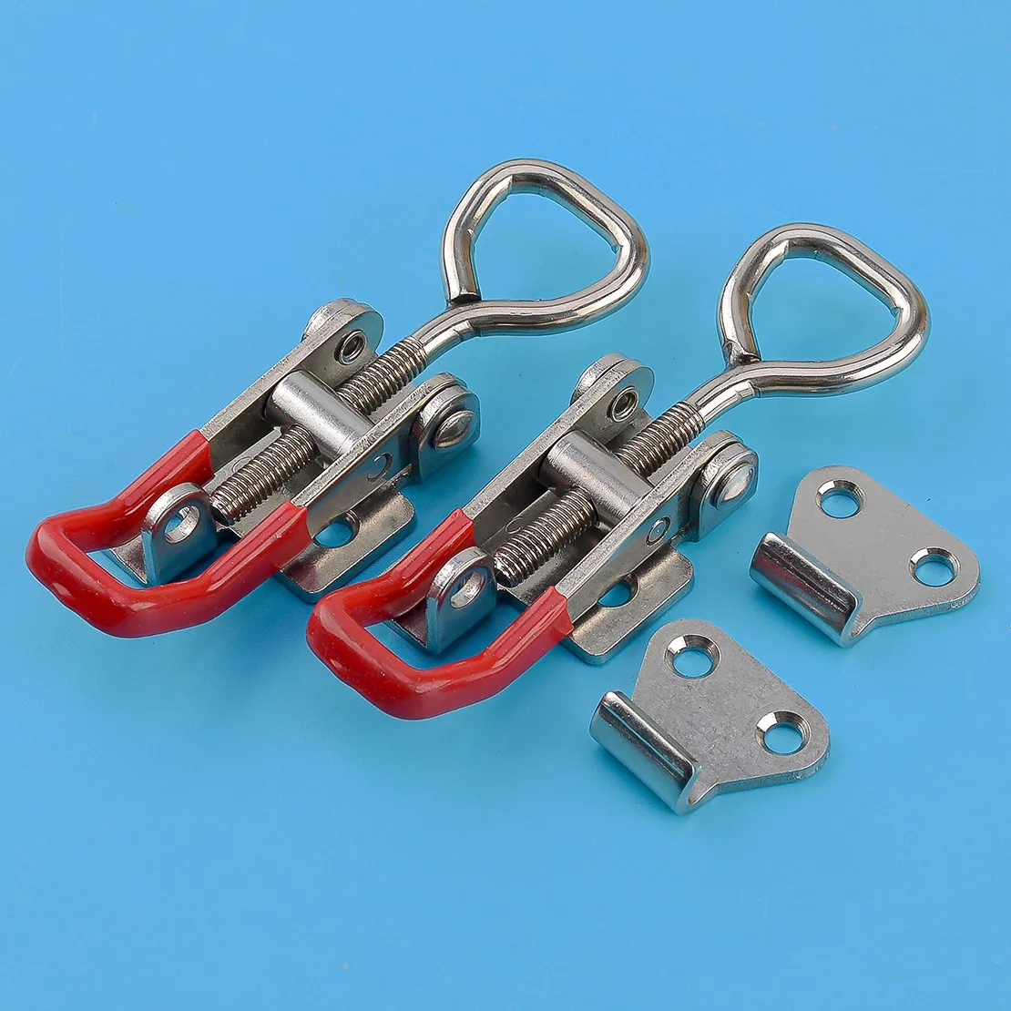 2Pcs Marine Grade Stainless Steel Toggle Latch Boat Hatch Fastener Lock Cabinet Clamp Hinge Anti-Rust Hardware for Boat Yacht RV
2Pcs Marine Grade Stainless Steel Toggle Latch Boat Hatch Fastener Lock Cabinet Clamp Hinge Anti-Rust Hardware for Boat Yacht RV