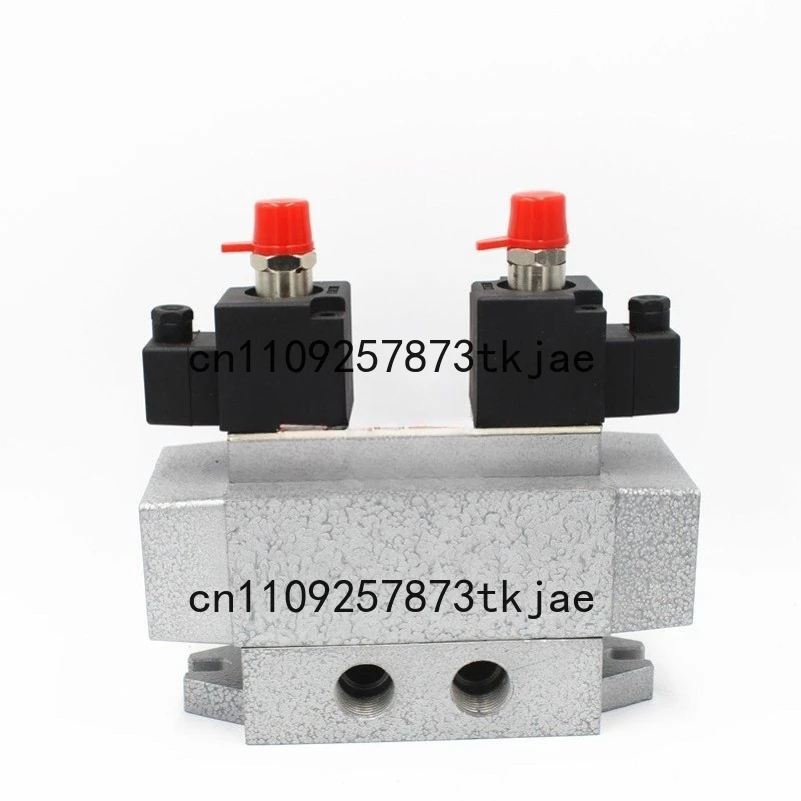 Double electronically controlled solenoid valve K35D2H-6 8 10 15 20 25 Slide valve Three-position five-way pneumatic
Double electronically controlled solenoid valve K35D2H-6 8 10 15 20 25 Slide valve Three-position five-way pneumatic