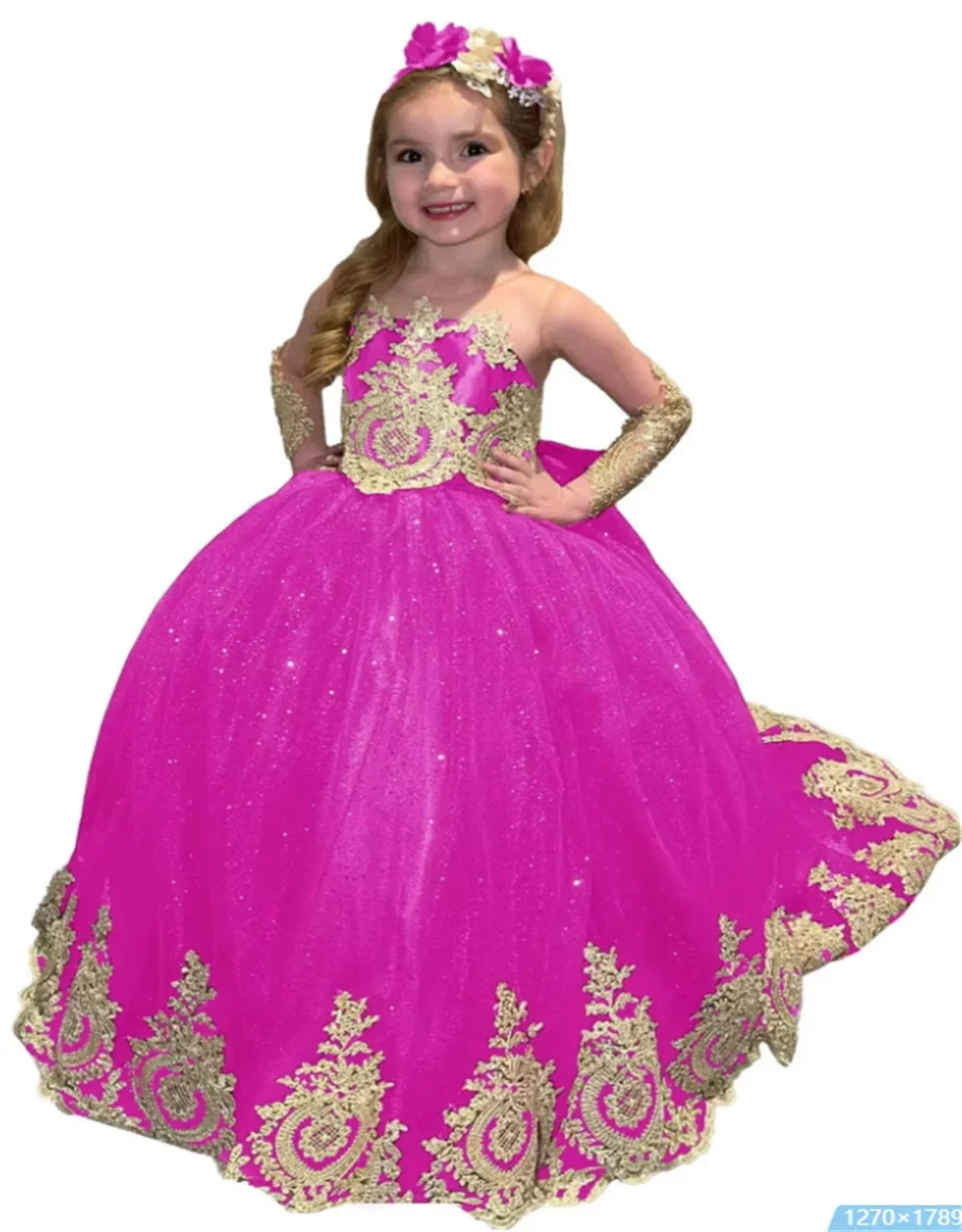 Customized Green Flower Girl Dresses Glitter Puffy Princess Gold Appliques Bow Tulle Long Pageant Wedding Party Mini Ball Gowns
Customized Green Flower Girl Dresses Glitter Puffy Princess Gold Appliques Bow Tulle Long Pageant Wedding Party Mini Ball Gowns