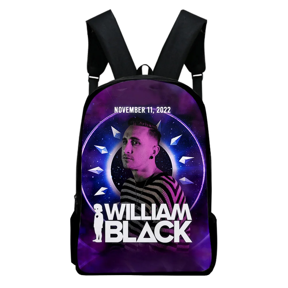 Школьный ранец William Black merch для фанатов музыки, рюкзак для кемпинга, дорожный рюкзак, спортивный рюкзак для спортзала, пляжные сумки
Школьный ранец William Black merch для фанатов музыки, рюкзак для кемпинга, дорожный рюкзак, спортивный рюкзак для спортзала, пляжные сумки