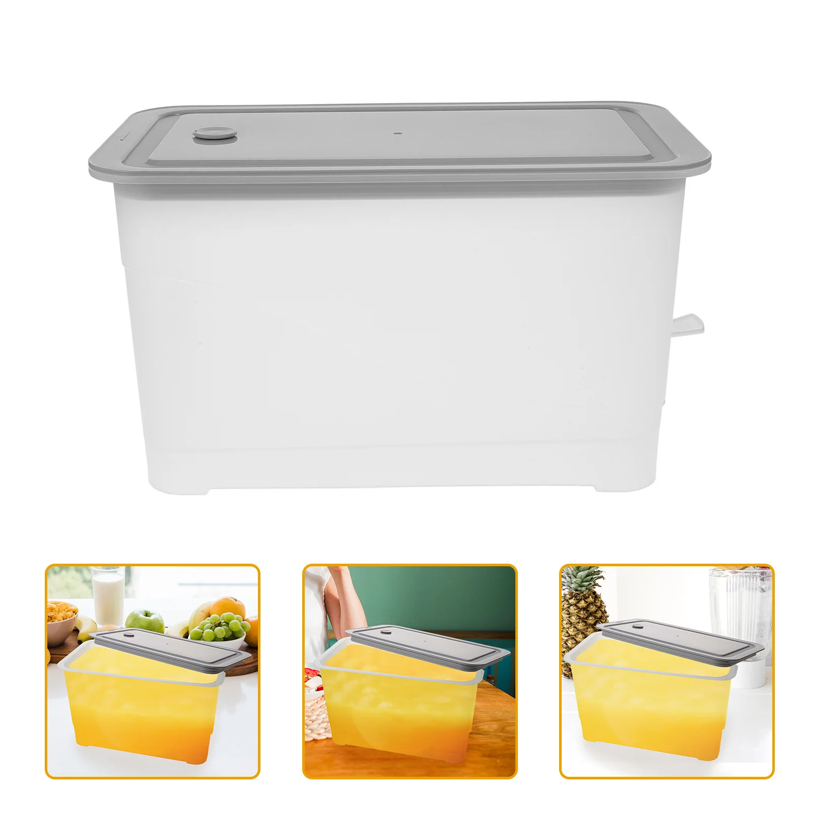 Fridge Water Dispenser Large Container Lid Design Cold Water Jug Beverage Dispenser for Home Party Fridge Pitcher
Fridge Water Dispenser Large Container Lid Design Cold Water Jug Beverage Dispenser for Home Party Fridge Pitcher