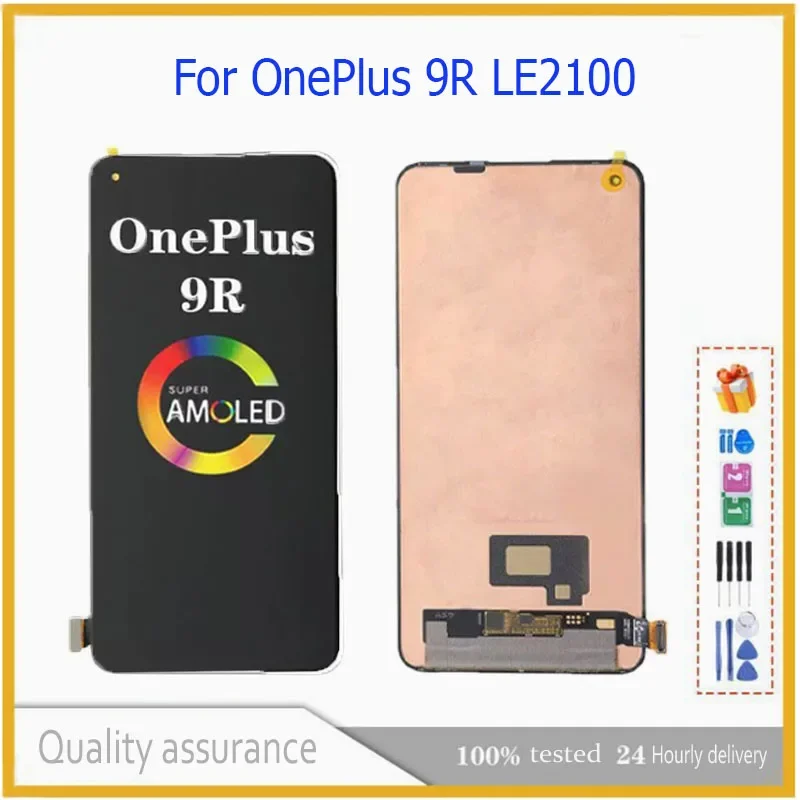 AMOLED For OnePlus 9R LE2101, LE2100 Pantalla Lcd Display Touch panel Screen Digitizer Assembly Repair Location Fit One Plus
AMOLED For OnePlus 9R LE2101, LE2100 Pantalla Lcd Display Touch panel Screen Digitizer Assembly Repair Location Fit One Plus