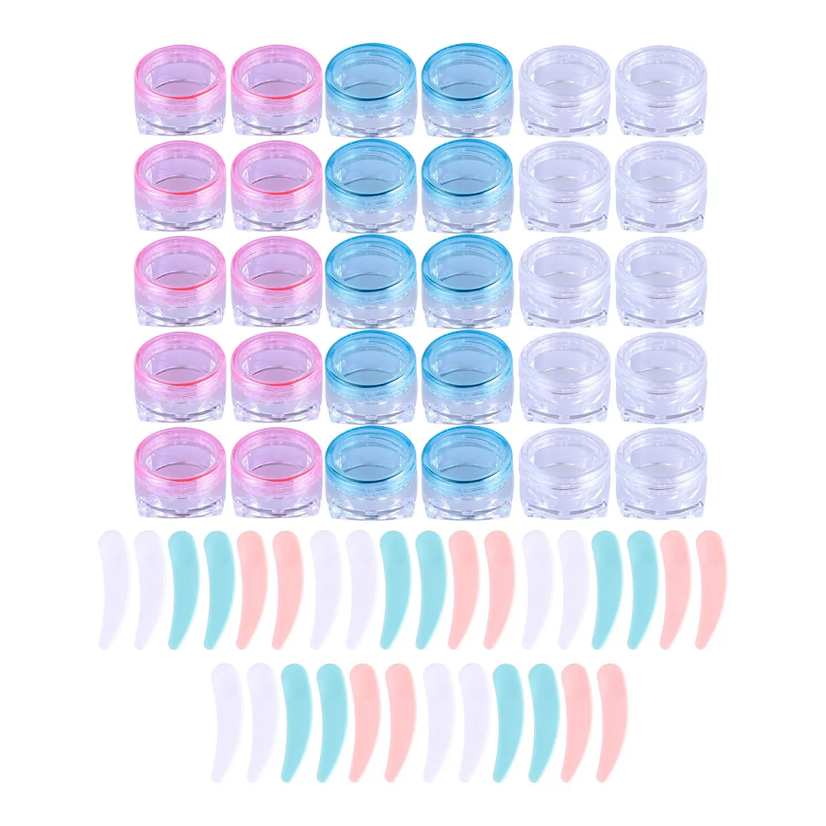 30pcs Containers 5g Square Jars Leakproof Travel Home Reusable Plastic Make Up Container Jar Storage Bottles
30pcs Containers 5g Square Jars Leakproof Travel Home Reusable Plastic Make Up Container Jar Storage Bottles