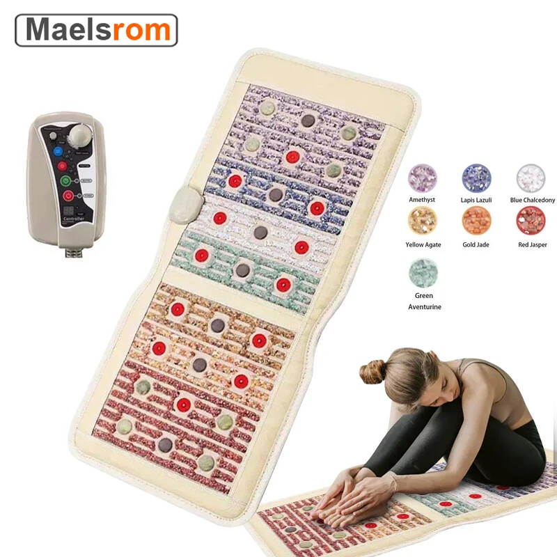 PEMF Photon Energy Pad Rainbow Crystal Heating Massage Mat Kristralmate Pulse Magnetic Field Therapy Pain Relief Yoga Mattress
PEMF Photon Energy Pad Rainbow Crystal Heating Massage Mat Kristralmate Pulse Magnetic Field Therapy Pain Relief Yoga Mattress