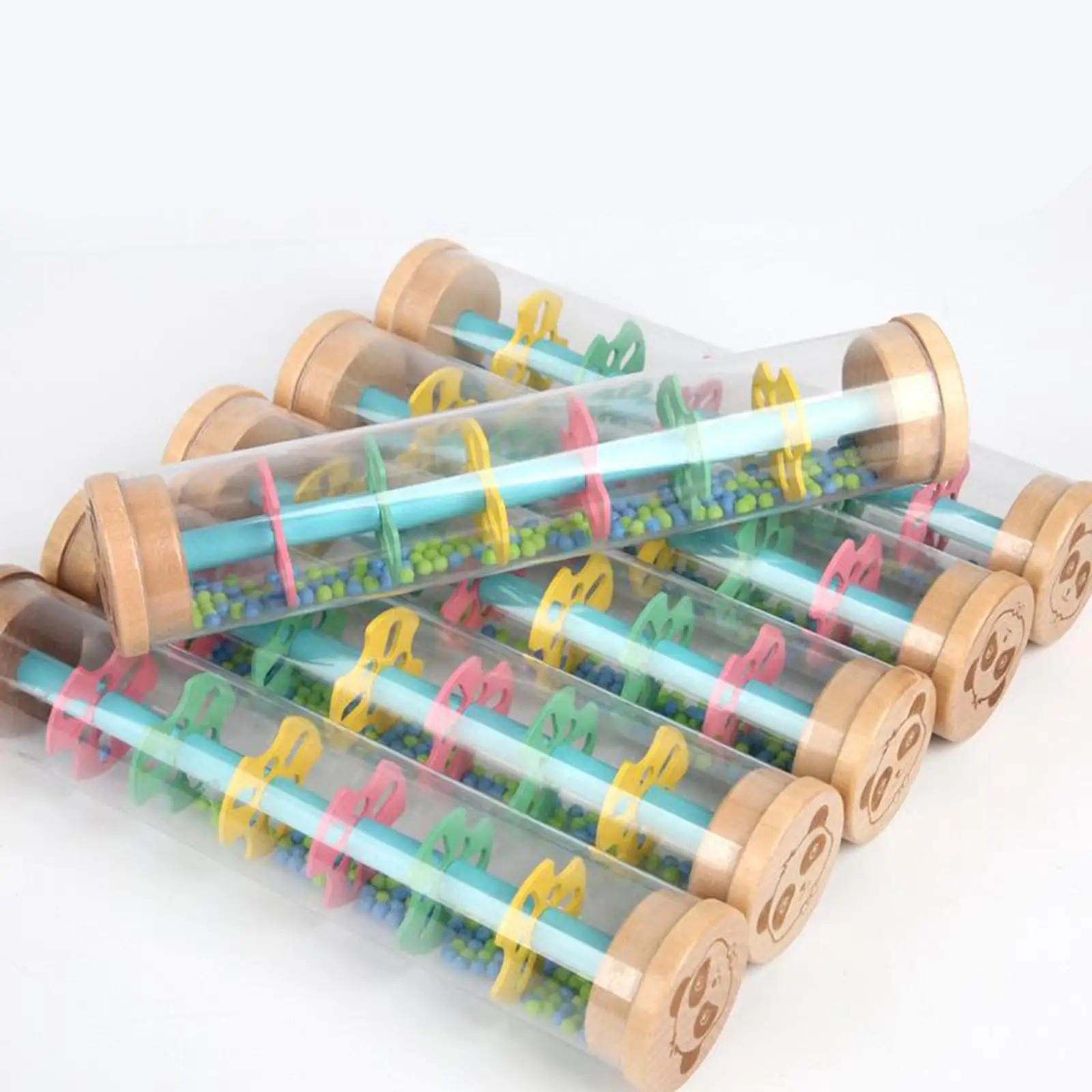 Rain Sound Tube Fun Puzzle Wooden Color Rain Sound Bar, Colorful Raindrop Sound Developmental for Babies Rhythm Sticks
Rain Sound Tube Fun Puzzle Wooden Color Rain Sound Bar, Colorful Raindrop Sound Developmental for Babies Rhythm Sticks