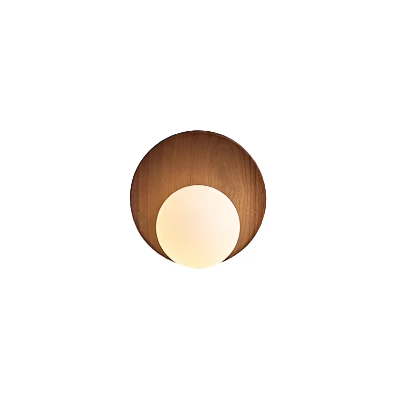 Led Walnut Wood Glass Sphere Arc Moon Modern Simple WabiSabi Vintage Wall Sconce Light for Living Bedroom Bedside Study Hallway
Led Walnut Wood Glass Sphere Arc Moon Modern Simple WabiSabi Vintage Wall Sconce Light for Living Bedroom Bedside Study Hallway