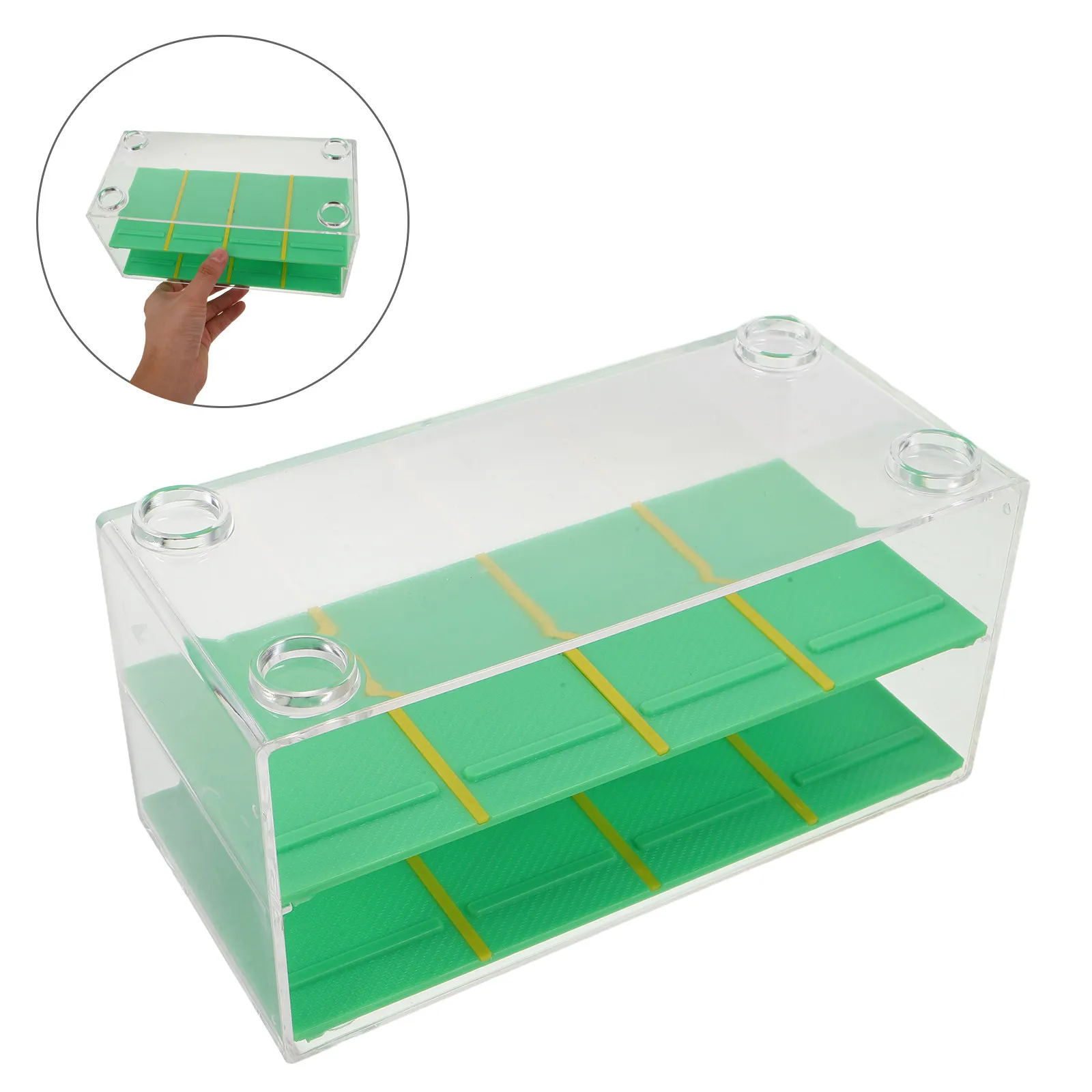 Double Layer Clear Display Case 1:64 Scale Car Display Box Dustproof Transparent Plastic Storage Organizer for Diecast Vehicle
Double Layer Clear Display Case 1:64 Scale Car Display Box Dustproof Transparent Plastic Storage Organizer for Diecast Vehicle