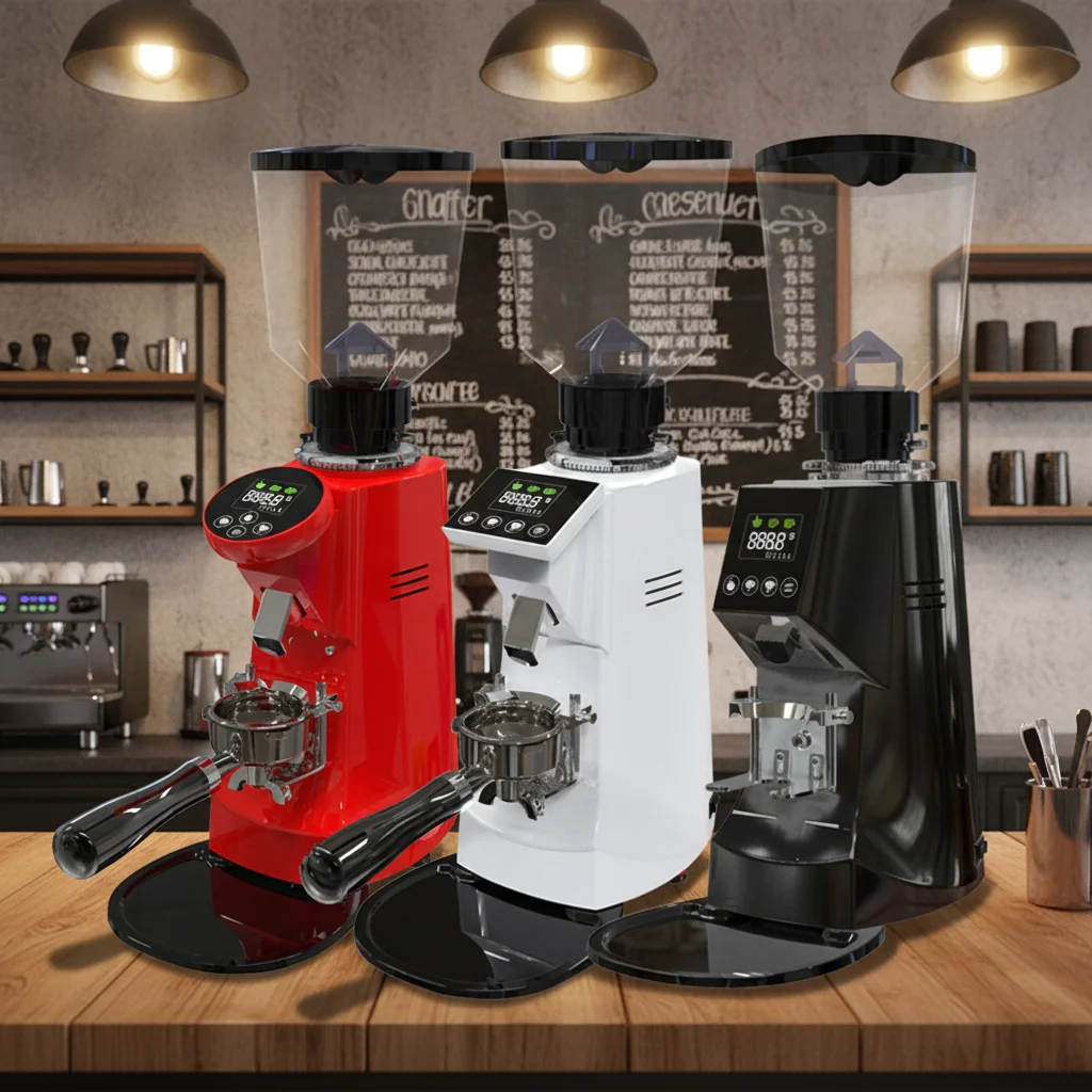 Stainless Steel Mazzer Coffee Grinder Electric Flat Burr Coffee Grinder Machine for Home
Stainless Steel Mazzer Coffee Grinder Electric Flat Burr Coffee Grinder Machine for Home