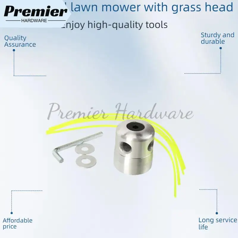 Универсальная алюминиевая триммерная головка с четырьмя линиями обрезки для кустореза, сменный инструмент для головки триммера для травы
Универсальная алюминиевая триммерная головка с четырьмя линиями обрезки для кустореза, сменный инструмент для головки триммера для травы