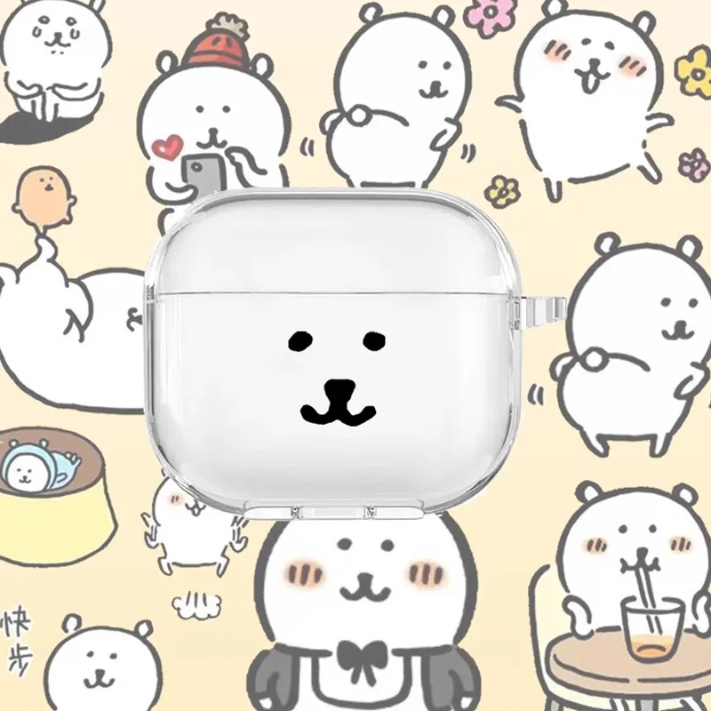 New Cartoon Bear Expression Graffiti Earphone Protective Case Suitable for Airpods Pro 3/4 Apple Bluetooth Earphones 1/2
New Cartoon Bear Expression Graffiti Earphone Protective Case Suitable for Airpods Pro 3/4 Apple Bluetooth Earphones 1/2