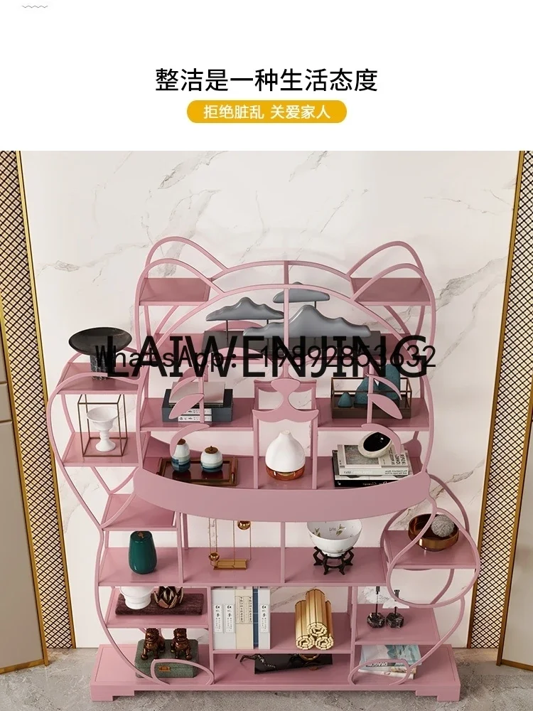 a206BJNordic Gold Iron Living Room Storage Bookshelf Multi-Layer Floor Partition Lucky Cat Display Stand
a206BJNordic Gold Iron Living Room Storage Bookshelf Multi-Layer Floor Partition Lucky Cat Display Stand