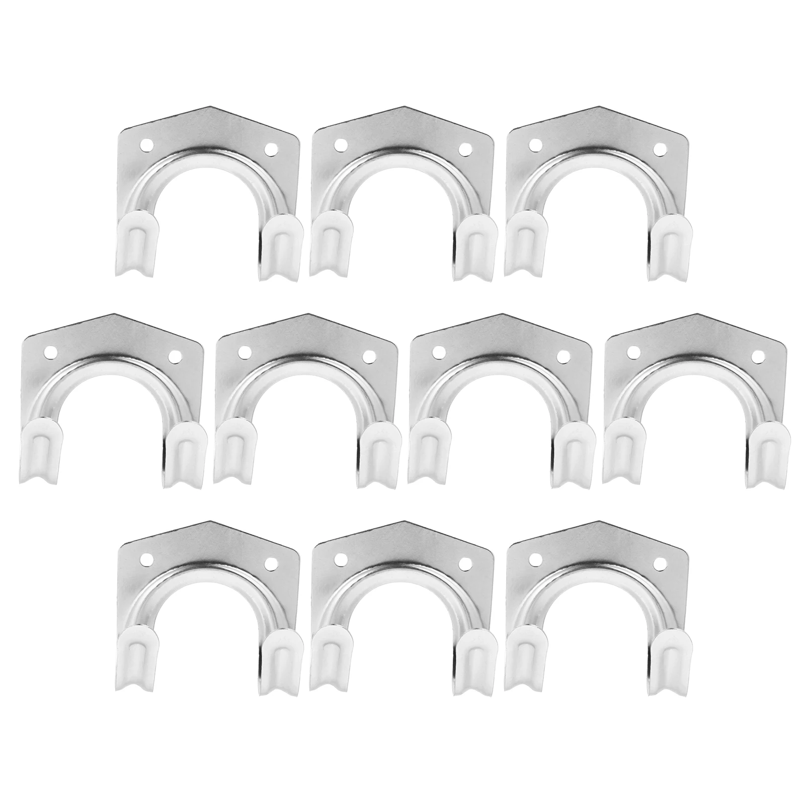 10pcs Metal Water Storage Organizer Pipe Holder Durable Iron Water Pipe Organizer Storage Hanger Thick Quality Garden Hose Rack
10pcs Metal Water Storage Organizer Pipe Holder Durable Iron Water Pipe Organizer Storage Hanger Thick Quality Garden Hose Rack