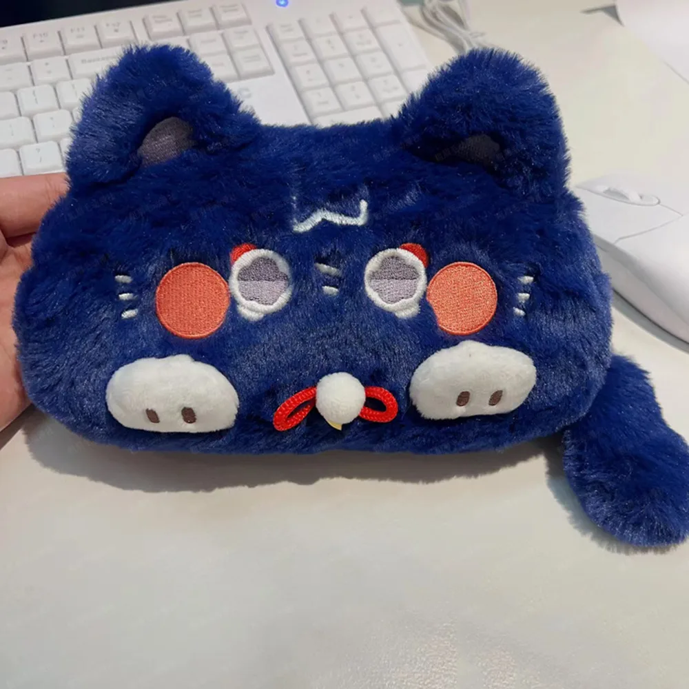 Anime Genshin Impact Wanderer Balladeer Cute Cat Plush Pen Stationery Pencil Box Student Cosplay Storage Bag
Anime Genshin Impact Wanderer Balladeer Cute Cat Plush Pen Stationery Pencil Box Student Cosplay Storage Bag