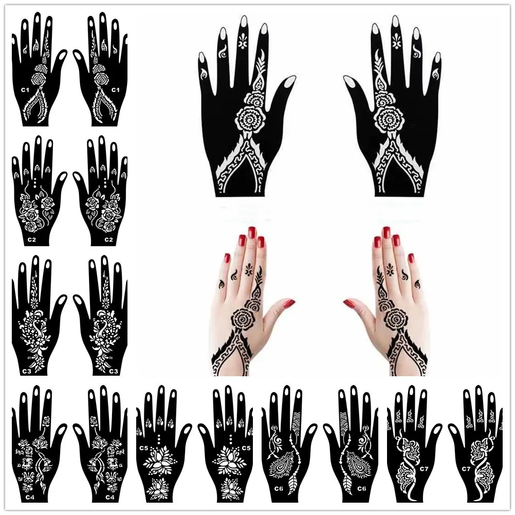 DIY Face Paints Hollow Drawing Tattoo Stencils Body Art Template India Henna Kit Temporary Decal
DIY Face Paints Hollow Drawing Tattoo Stencils Body Art Template India Henna Kit Temporary Decal