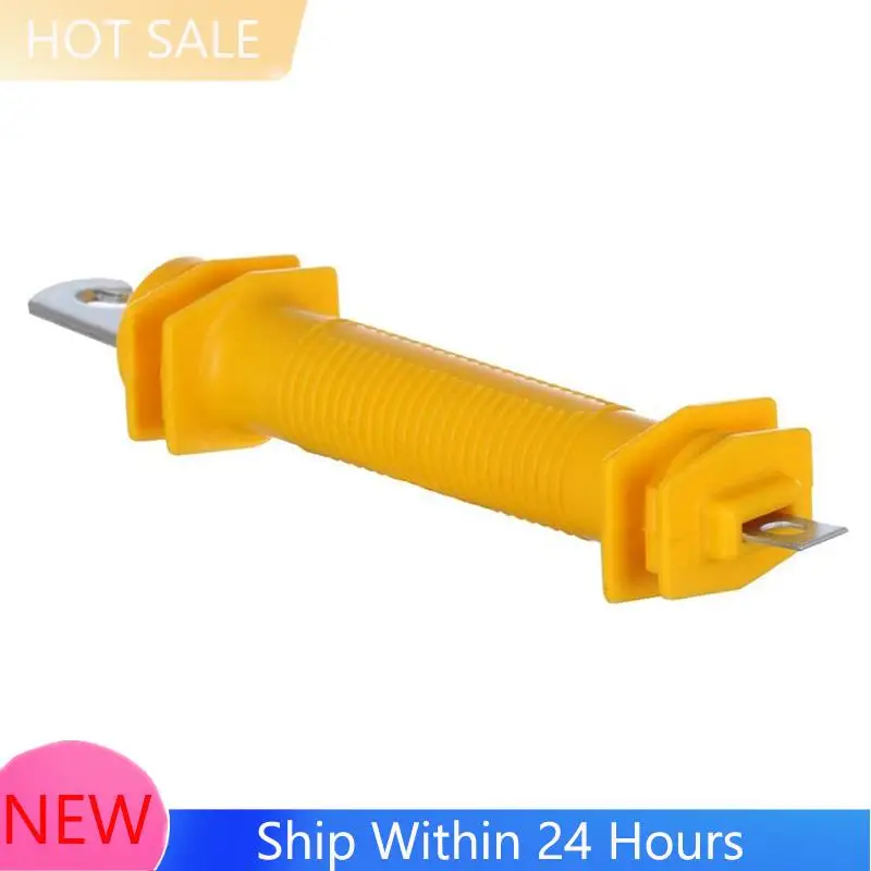 A78K New Farm Insulated Door Handle With Metal Hook Farm Insulated Door Handle Fence Accessories 5 PCS Yellow PE
A78K New Farm Insulated Door Handle With Metal Hook Farm Insulated Door Handle Fence Accessories 5 PCS Yellow PE