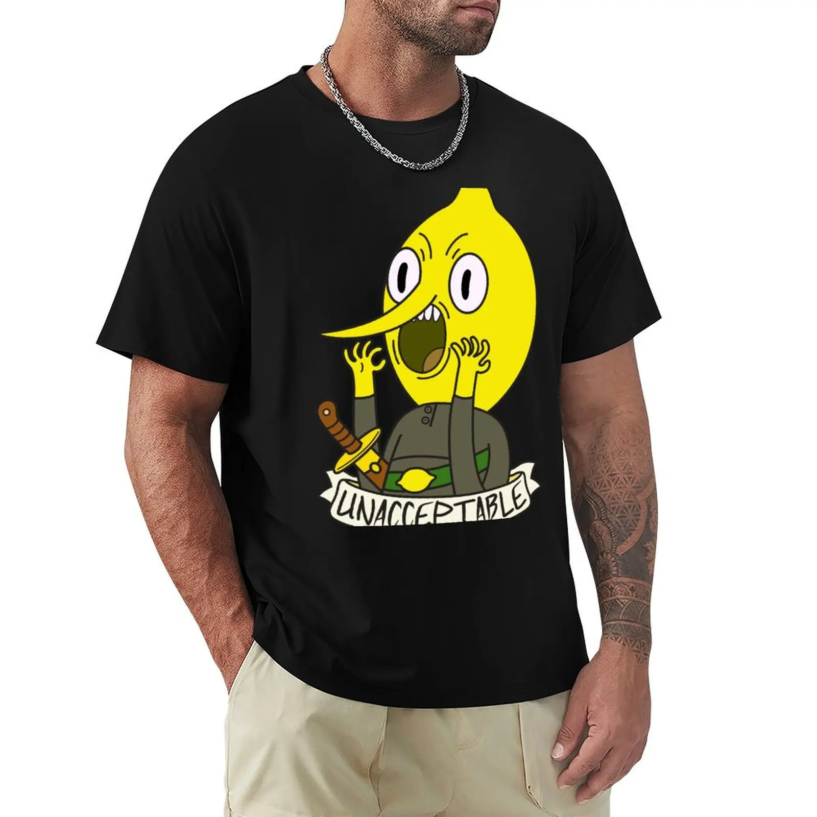 Lemongrab T-Shirt Big and Tall Crew Neck Tee
Lemongrab T-Shirt Big and Tall Crew Neck Tee