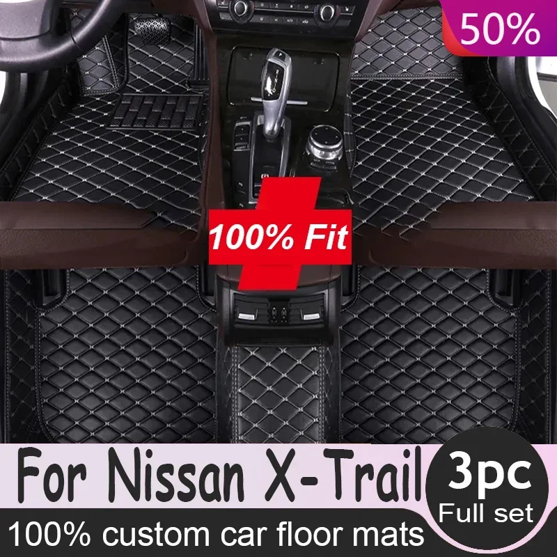 Автомобильные коврики для Nissan X-Trail T32 2017 ~ 2020, 7-местный водонепроницаемый коврик для украшения интерьера, Автомобильный Ковер, напольный коврик, автомобильные аксессуары
Автомобильные коврики для Nissan X-Trail T32 2017 ~ 2020, 7-местный водонепроницаемый коврик для украшения интерьера, Автомобильный Ковер, напольный коврик, автомобильные аксессуары