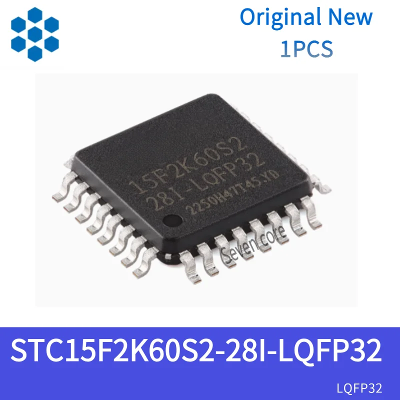Original New 1pcs STC15F2K60S2-28I-LQFP32 Enhanced 1T 8051 Microcontroller MCU
Original New 1pcs STC15F2K60S2-28I-LQFP32 Enhanced 1T 8051 Microcontroller MCU