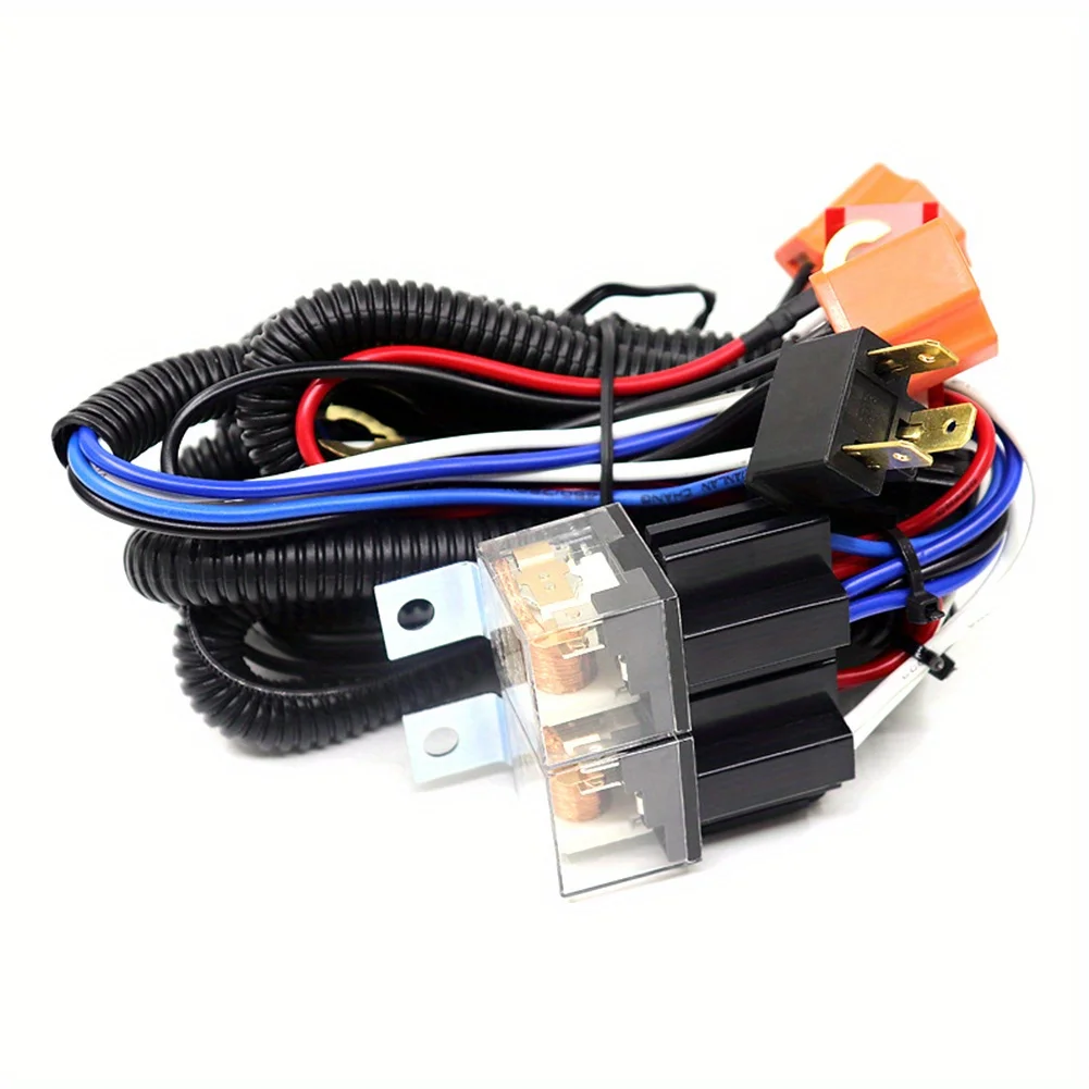 Universal 1Pcs H4 LED Relay Harness Kit 12V Headlight Brightener Wiring Harness Car Light Bulb Socket Plug For Car Auto Lamp
Universal 1Pcs H4 LED Relay Harness Kit 12V Headlight Brightener Wiring Harness Car Light Bulb Socket Plug For Car Auto Lamp