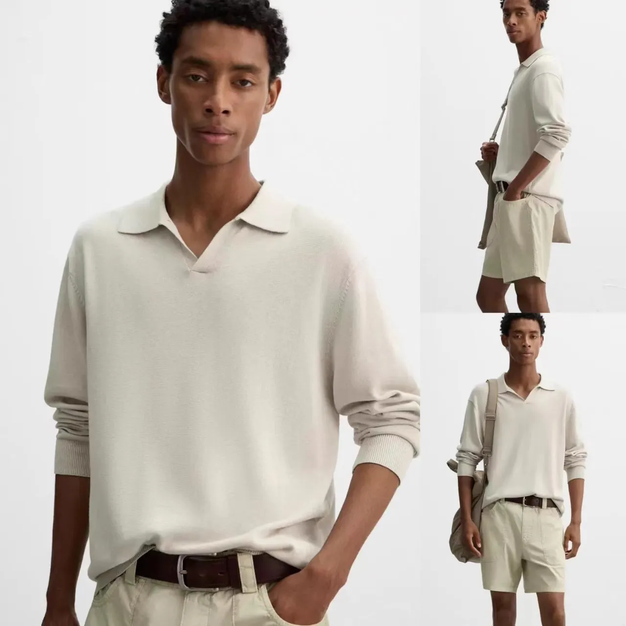 Новый осенний мужской хлопковый вязаный длинный свитер из смеси конопли Han Han Han, повседневный, удобный, дышащий, модный
Новый осенний мужской хлопковый вязаный длинный свитер из смеси конопли Han Han Han, повседневный, удобный, дышащий, модный