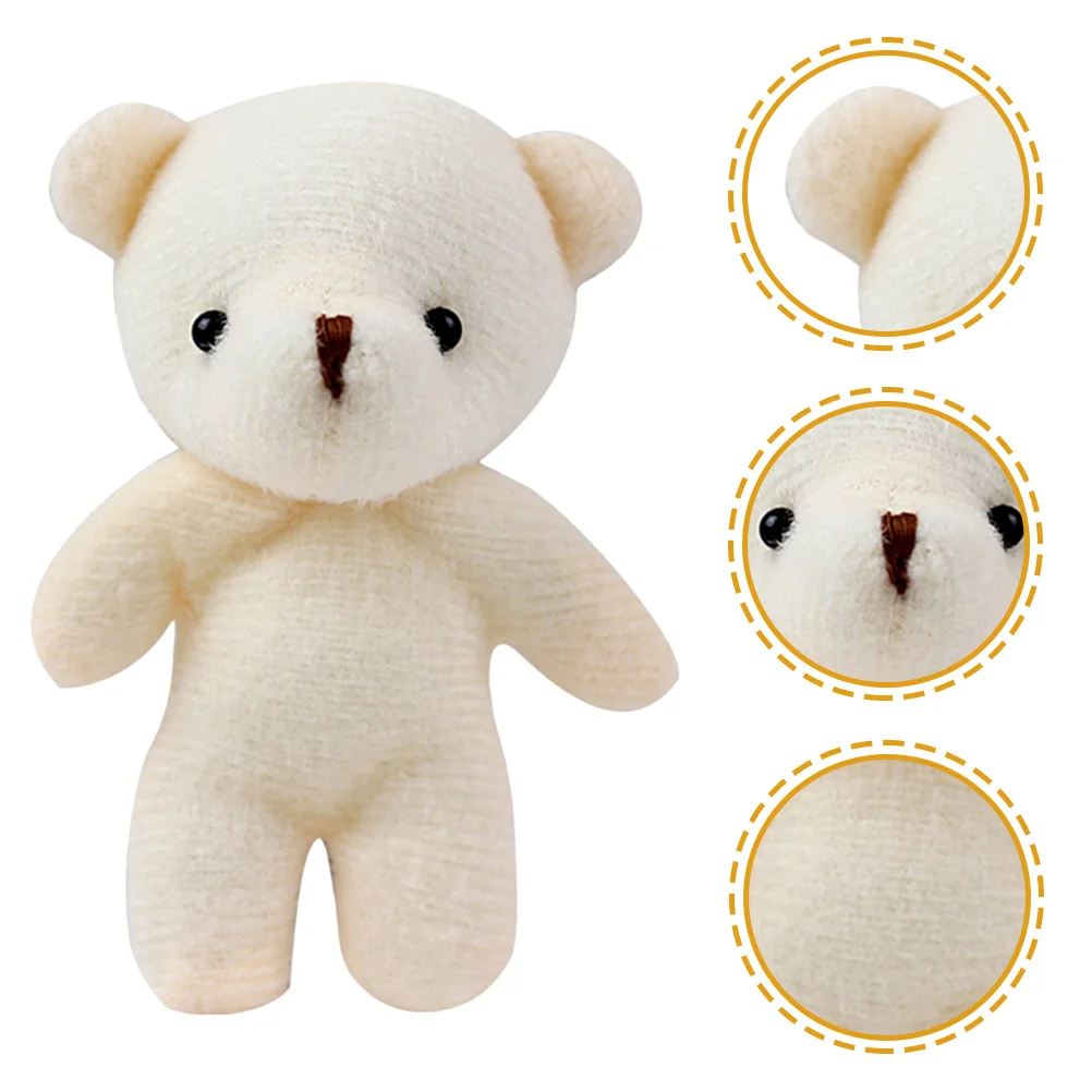 Mini Bear Hanging Figurines Tiny Toy Ornament Multi-function Pendant Plush Figure Toys
Mini Bear Hanging Figurines Tiny Toy Ornament Multi-function Pendant Plush Figure Toys