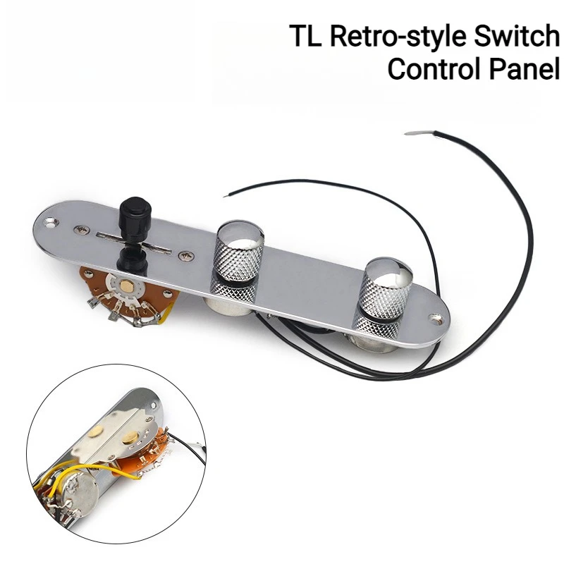 TL Retro-style Switch Control Panel High-quality Compact Stable Durable 3-band Guitar Control Panel Musical Instrument Accessory
TL Retro-style Switch Control Panel High-quality Compact Stable Durable 3-band Guitar Control Panel Musical Instrument Accessory