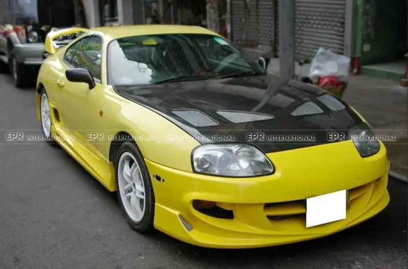 Стекловолокно для переднего бампера Supra MK4 JZA80 93-98 VRS Type/CW Type/E Type/EX Аксессуары для аэродинамической модификации 
Стекловолокно для переднего бампера Supra MK4 JZA80 93-98 VRS Type/CW Type/E Type/EX Аксессуары для аэродинамической модификации