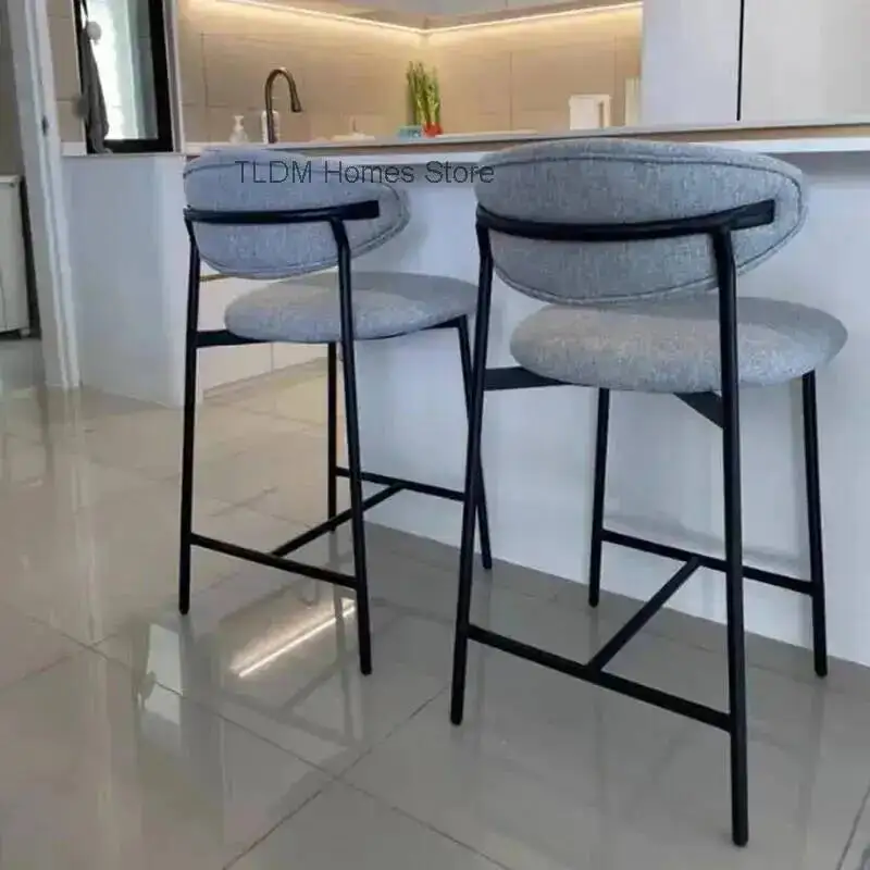 Bar Chairs Nordic Design Leather Comfortable Luxury High Bar Stools With Back Restaurant Cadeira Gaming Lounge Suite Furniture
Bar Chairs Nordic Design Leather Comfortable Luxury High Bar Stools With Back Restaurant Cadeira Gaming Lounge Suite Furniture