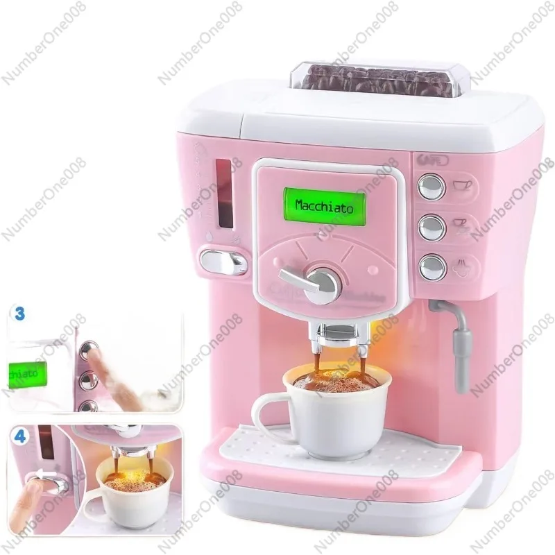 Original Sound and Light Electric Coffee Machine, Toy Set, with Water Tank, You Can Really Drink It.
Original Sound and Light Electric Coffee Machine, Toy Set, with Water Tank, You Can Really Drink It.