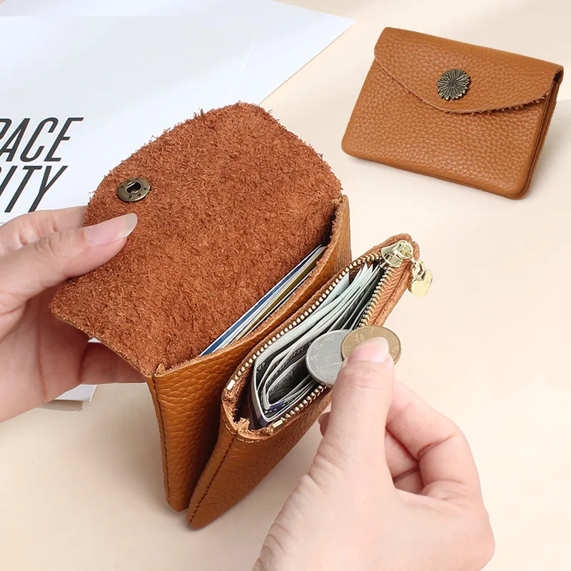 Genuine Leather Mini Coin Purse for MenTop Layer Cowhide Wallet Women Zipper Vintage Card Bag Short Lady Wallet Key Case 2022
Genuine Leather Mini Coin Purse for MenTop Layer Cowhide Wallet Women Zipper Vintage Card Bag Short Lady Wallet Key Case 2022