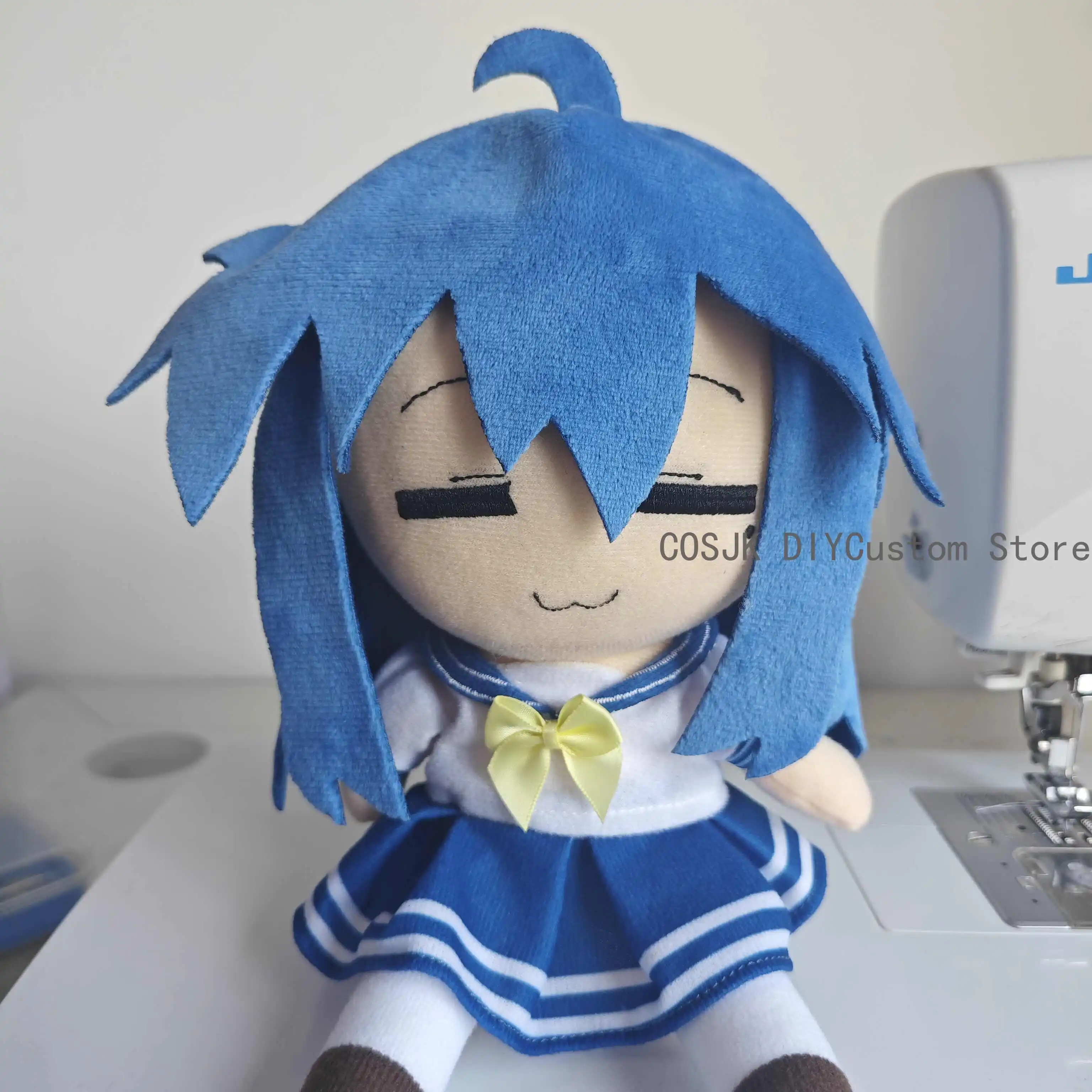 20 см аниме Izumi Konata плюшевая фигурка идола, одежда, милая пушистая маumet, мягкая хлопковая подушка для тела, талисман, подарок на день рождения 
20 см аниме Izumi Konata плюшевая фигурка идола, одежда, милая пушистая маumet, мягкая хлопковая подушка для тела, талисман, подарок на день рождения