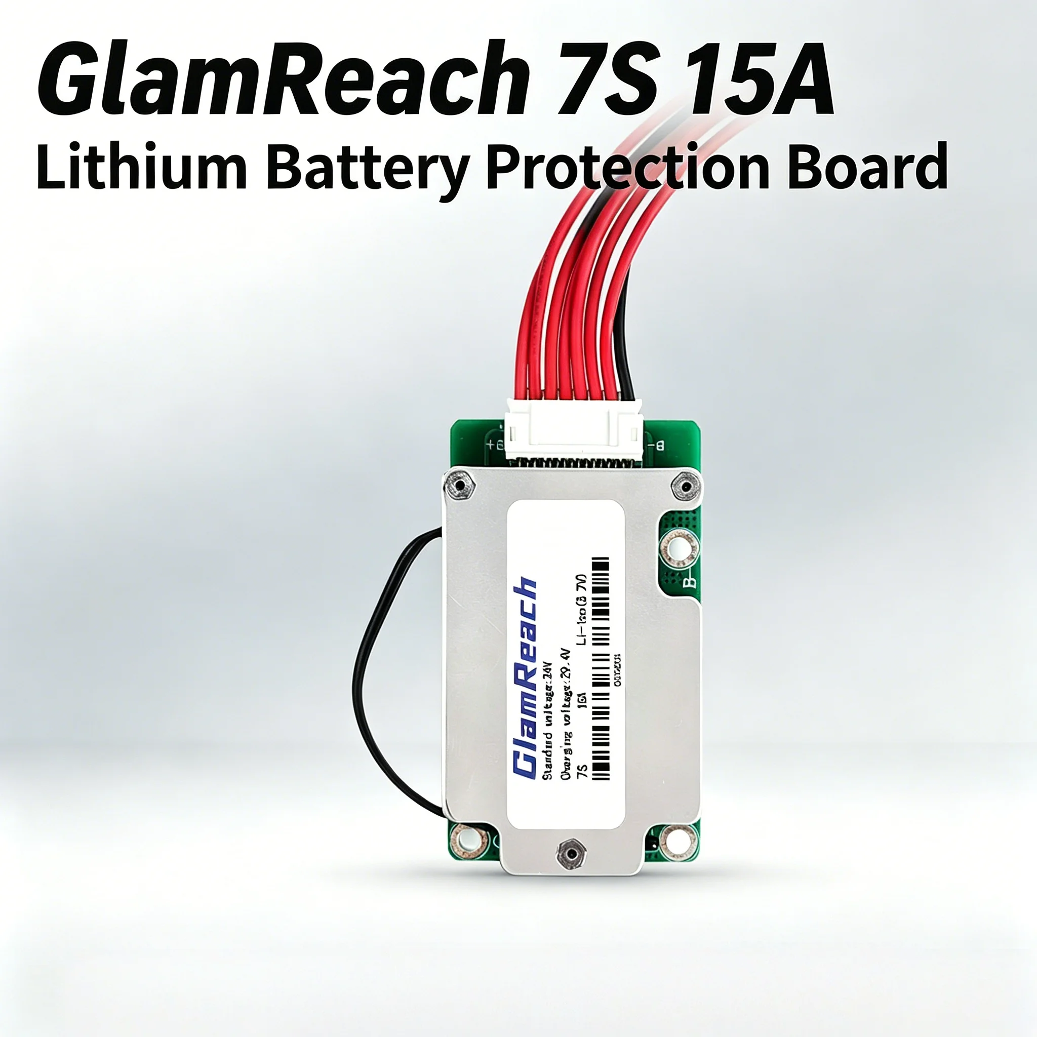 7S 24V 15A/20A Lithium Battery BMS 18650 Protection Board Split Port Charging Discharging with Balance & Temperature Sensor
7S 24V 15A/20A Lithium Battery BMS 18650 Protection Board Split Port Charging Discharging with Balance & Temperature Sensor