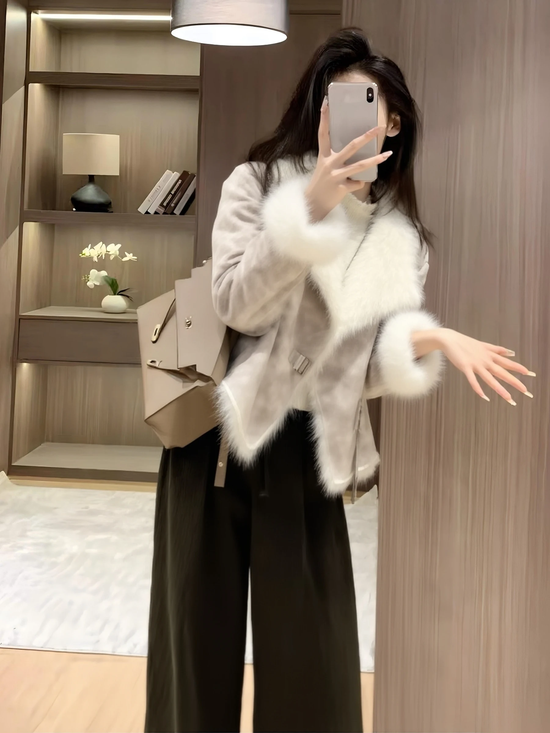 Новинка 202, роскошная замшевая куртка Sle, корейское тяжелое пальто с вышивкой, женская модная верхняя одежда на осень и зиму Ele
Новинка 202, роскошная замшевая куртка Sle, корейское тяжелое пальто с вышивкой, женская модная верхняя одежда на осень и зиму Ele