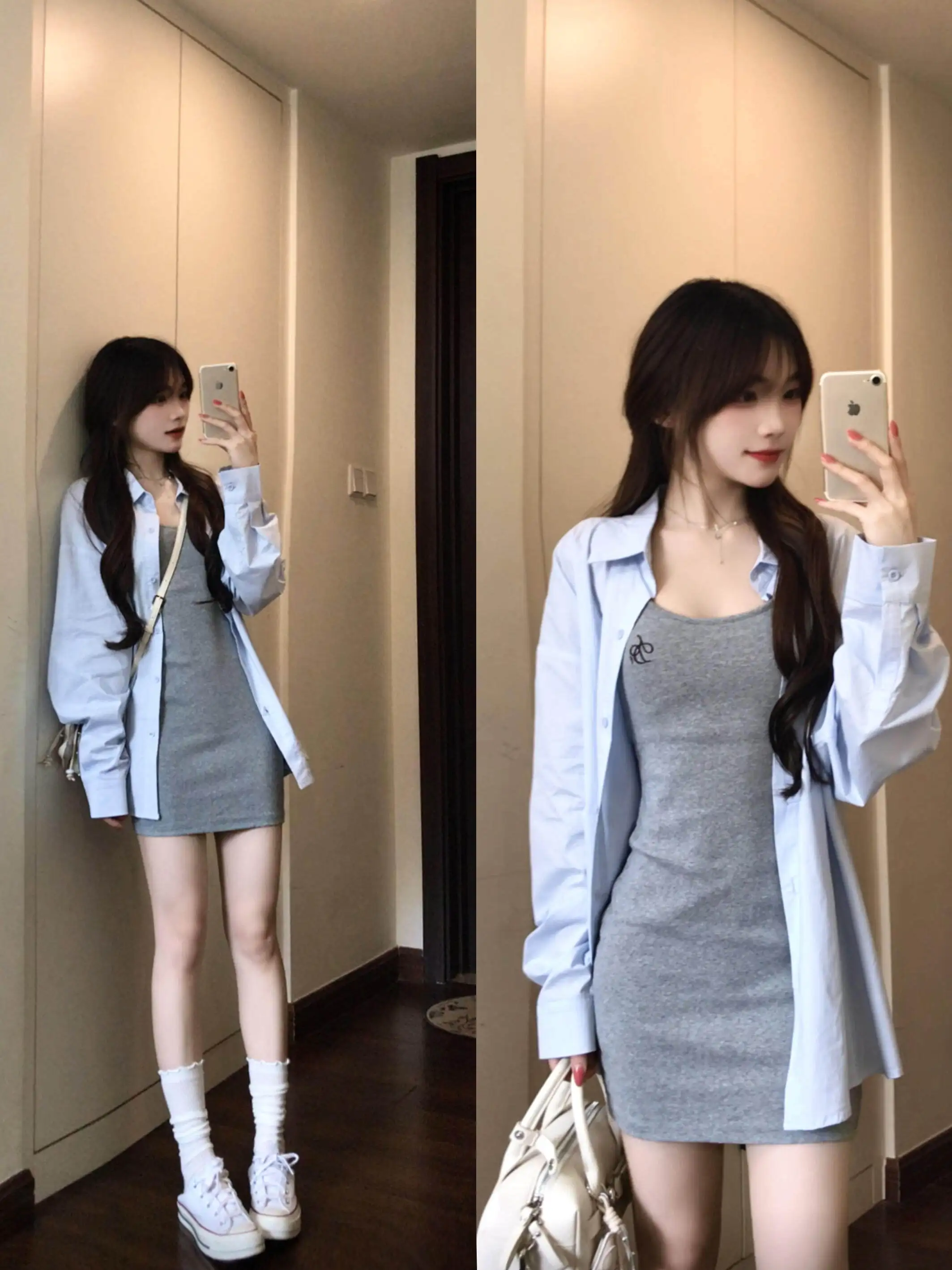 Loose Blue Long Sleeve Shirt Jacket Women's Spring Summer Thin Basic Lazy Sun Protection Blouse Korean Style Commute Wind
Loose Blue Long Sleeve Shirt Jacket Women's Spring Summer Thin Basic Lazy Sun Protection Blouse Korean Style Commute Wind