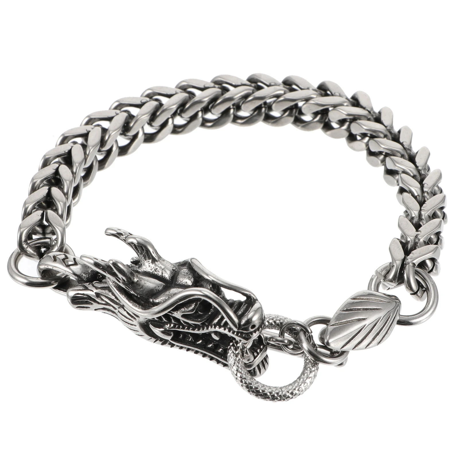 Retro Titanium Steel Bracelet Dragon Men for Jewelry Wrist Chain Beautiful Vintage Men's
Retro Titanium Steel Bracelet Dragon Men for Jewelry Wrist Chain Beautiful Vintage Men's