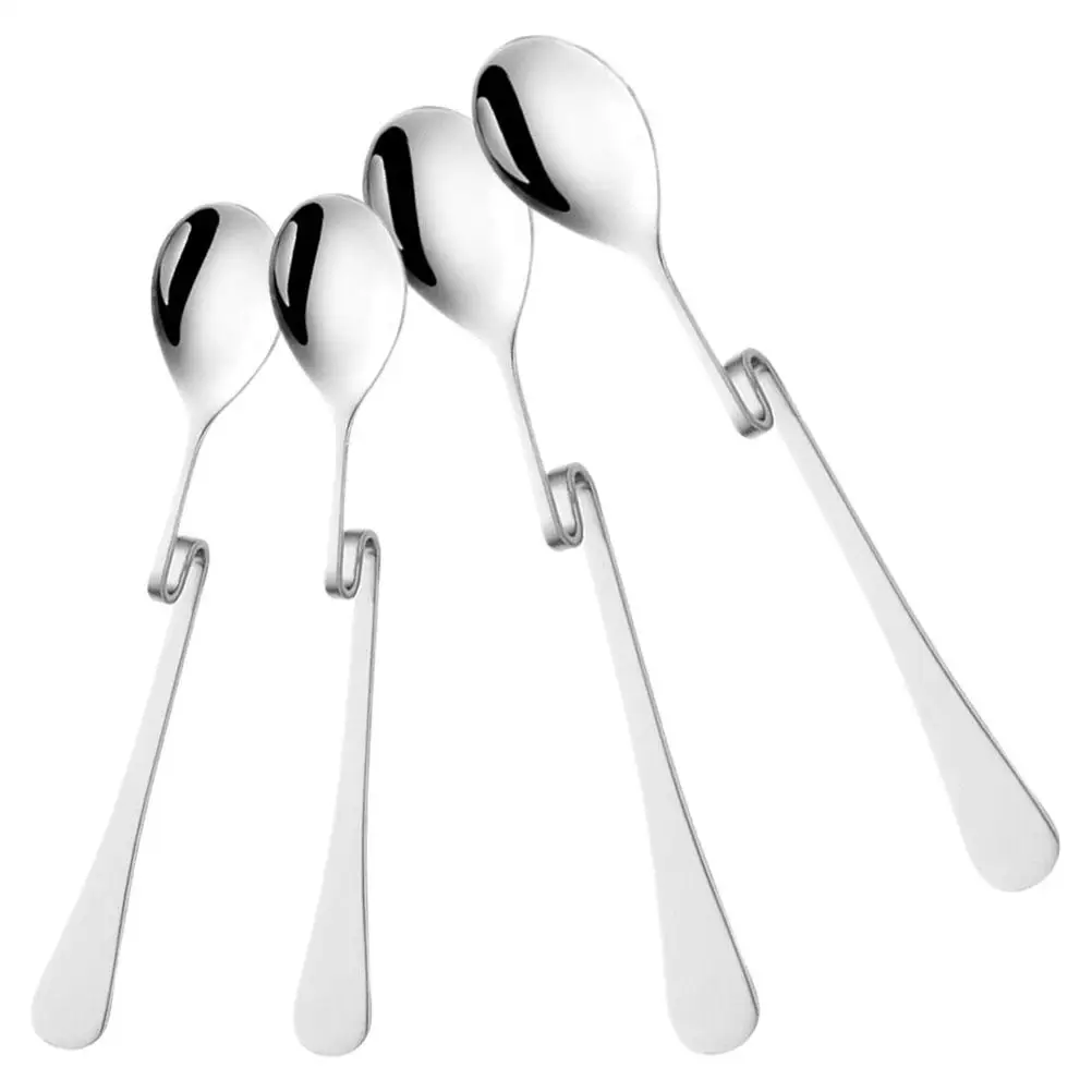 4pcs Coffee Spoon Stainless Steel Hanging Stirring Spoon for Coffee Tea Juice Long Handle Kitchen Tool
4pcs Coffee Spoon Stainless Steel Hanging Stirring Spoon for Coffee Tea Juice Long Handle Kitchen Tool