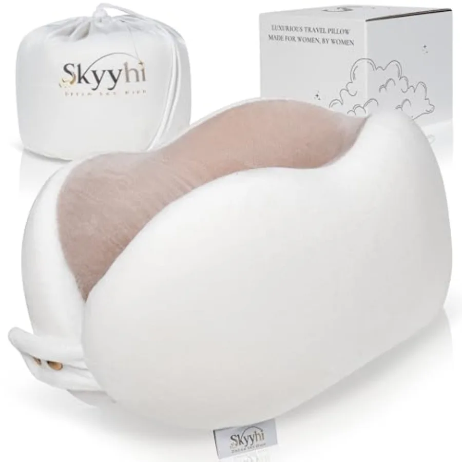 Women's Small Fitted Neck Pillow for Traveling, Memory Foam Travel Pillow, Travel Neck Pillows for Airplanes, Travel Essentials
Women's Small Fitted Neck Pillow for Traveling, Memory Foam Travel Pillow, Travel Neck Pillows for Airplanes, Travel Essentials