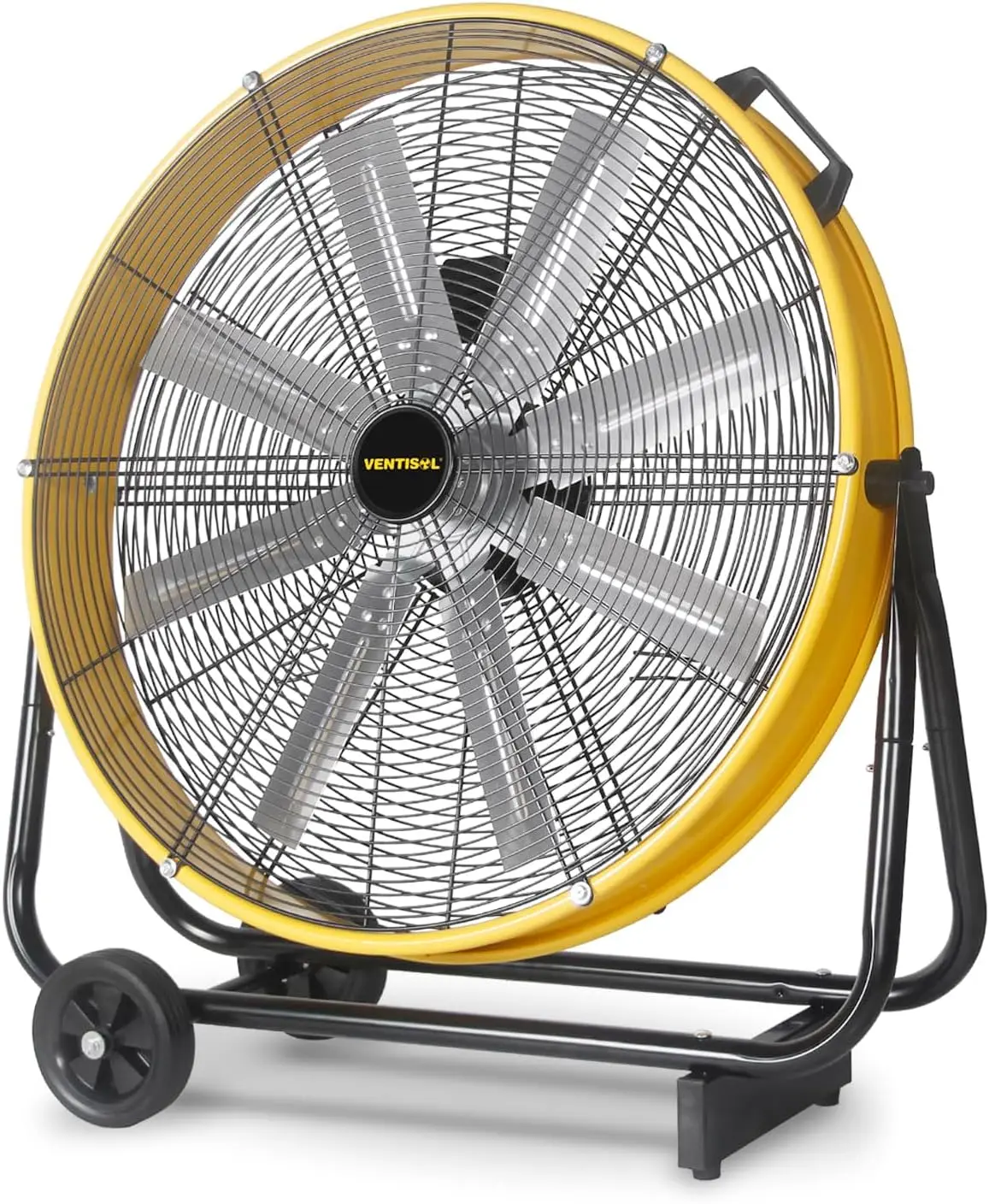 24 Inch Industrial Floor Fan, 3-Speed High Velocity Shop Fan with 8 Blades, Heavy Duty Drum Fan 9500 CFM, Large Metal Garage
24 Inch Industrial Floor Fan, 3-Speed High Velocity Shop Fan with 8 Blades, Heavy Duty Drum Fan 9500 CFM, Large Metal Garage