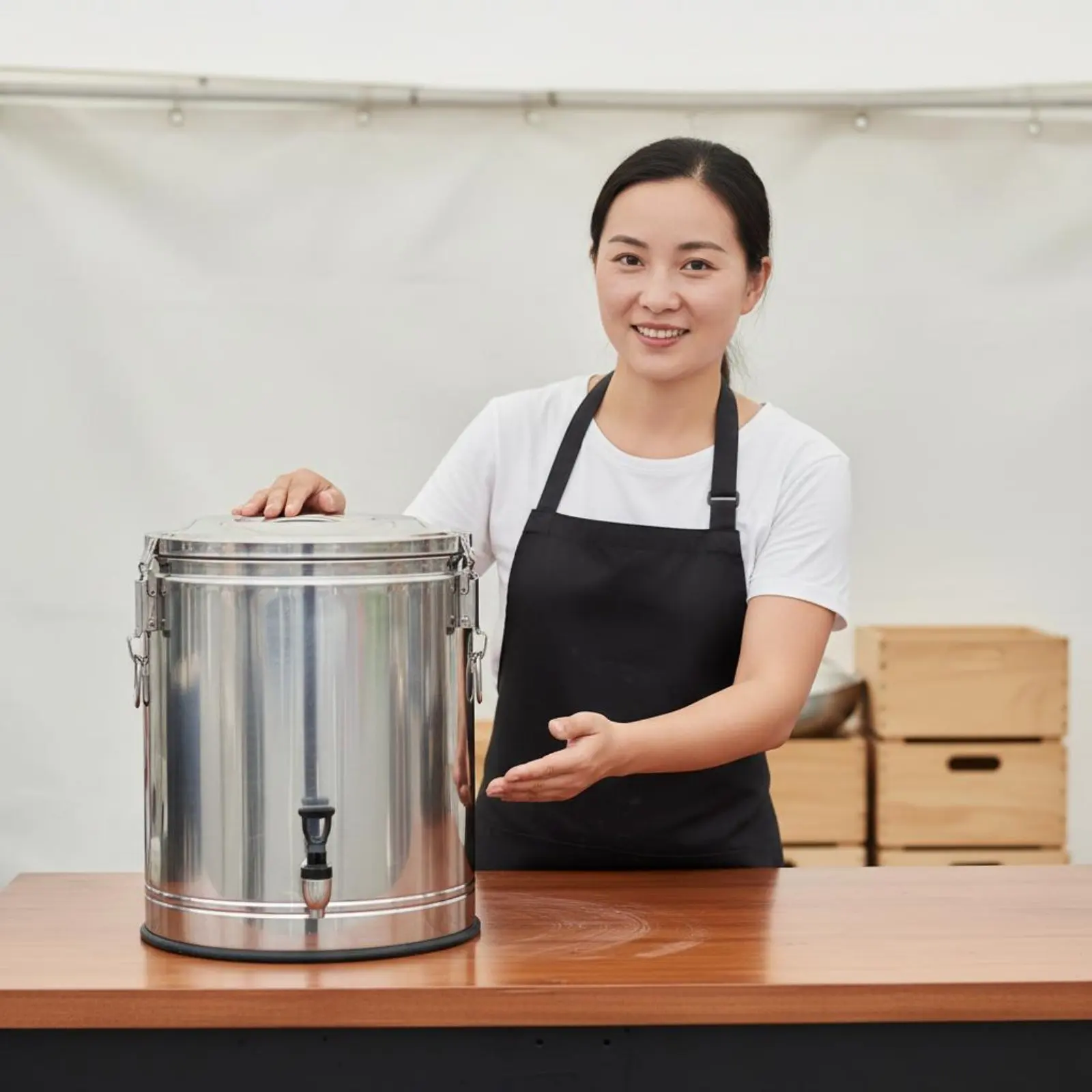 Stainless Steel Insulated Barrel Leakproof Design Thermal Food Container Professional Soup Container Long-Lasting Insulated Soup
Stainless Steel Insulated Barrel Leakproof Design Thermal Food Container Professional Soup Container Long-Lasting Insulated Soup