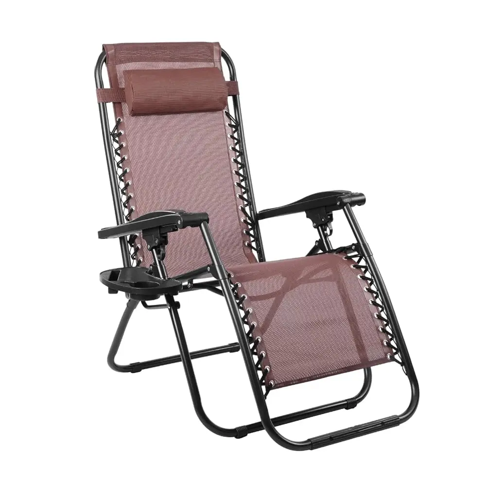 Zero Gravity Folding Reclining Lounge Chair With Pillow,Adjustable Reclining Patio Chairs,Side Table For
Zero Gravity Folding Reclining Lounge Chair With Pillow,Adjustable Reclining Patio Chairs,Side Table For