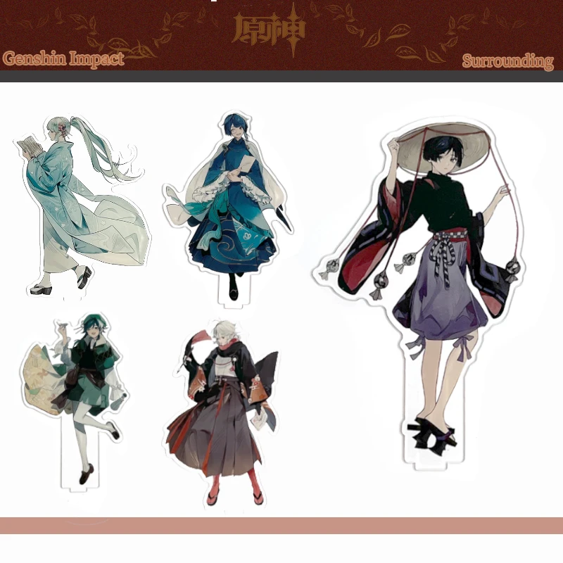 2025 Anime Game Genshin Impact Five Song Fairy Acrylic Stand Figure Model Plate Desk Decor Gift Kaedehara Kazuha Kamisato Ayato
2025 Anime Game Genshin Impact Five Song Fairy Acrylic Stand Figure Model Plate Desk Decor Gift Kaedehara Kazuha Kamisato Ayato