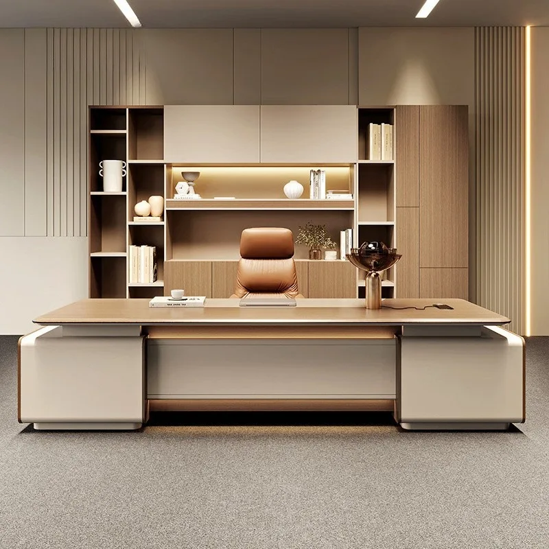 Boss Desk President Chairperson's Senior Sense Head Desk Manager Office Desk Office Chair Combination
Boss Desk President Chairperson's Senior Sense Head Desk Manager Office Desk Office Chair Combination