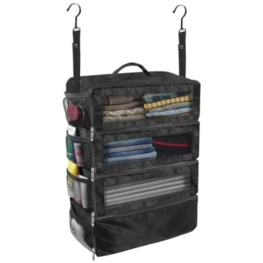 Suitcase Organizer, Travel Luggage Organizer Portable Hanging Travel Shelves Collapsible Hanging Packing Cubes for Carry on Sui
Suitcase Organizer, Travel Luggage Organizer Portable Hanging Travel Shelves Collapsible Hanging Packing Cubes for Carry on Sui