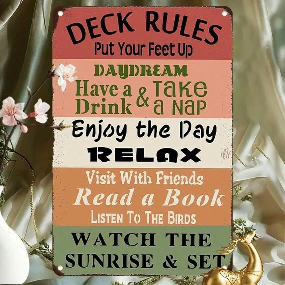 **HOSOM Retro Metal Sign 8x12 Inch Vintage Nautical Wall Art, UV Printed Aluminum Decor for Home Bar Cafe Office Indoor Outdoor*
**HOSOM Retro Metal Sign 8x12 Inch Vintage Nautical Wall Art, UV Printed Aluminum Decor for Home Bar Cafe Office Indoor Outdoor*