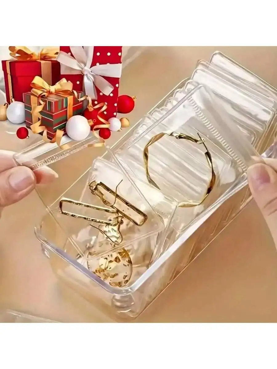 Clear PVC Jewelry Pouches For Earrings Rings Storage Packing Gift Women 3 Sizes Mixed
Clear PVC Jewelry Pouches For Earrings Rings Storage Packing Gift Women 3 Sizes Mixed