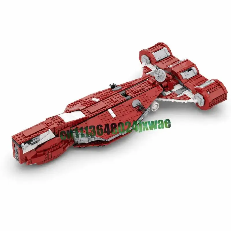 NEW 1090 Parts Republic Frigate Space Ship Sci-Fi Vehicle MOC Model Custom Puzzle DIY Assembly Creative Building Blocks Toy Gift
NEW 1090 Parts Republic Frigate Space Ship Sci-Fi Vehicle MOC Model Custom Puzzle DIY Assembly Creative Building Blocks Toy Gift