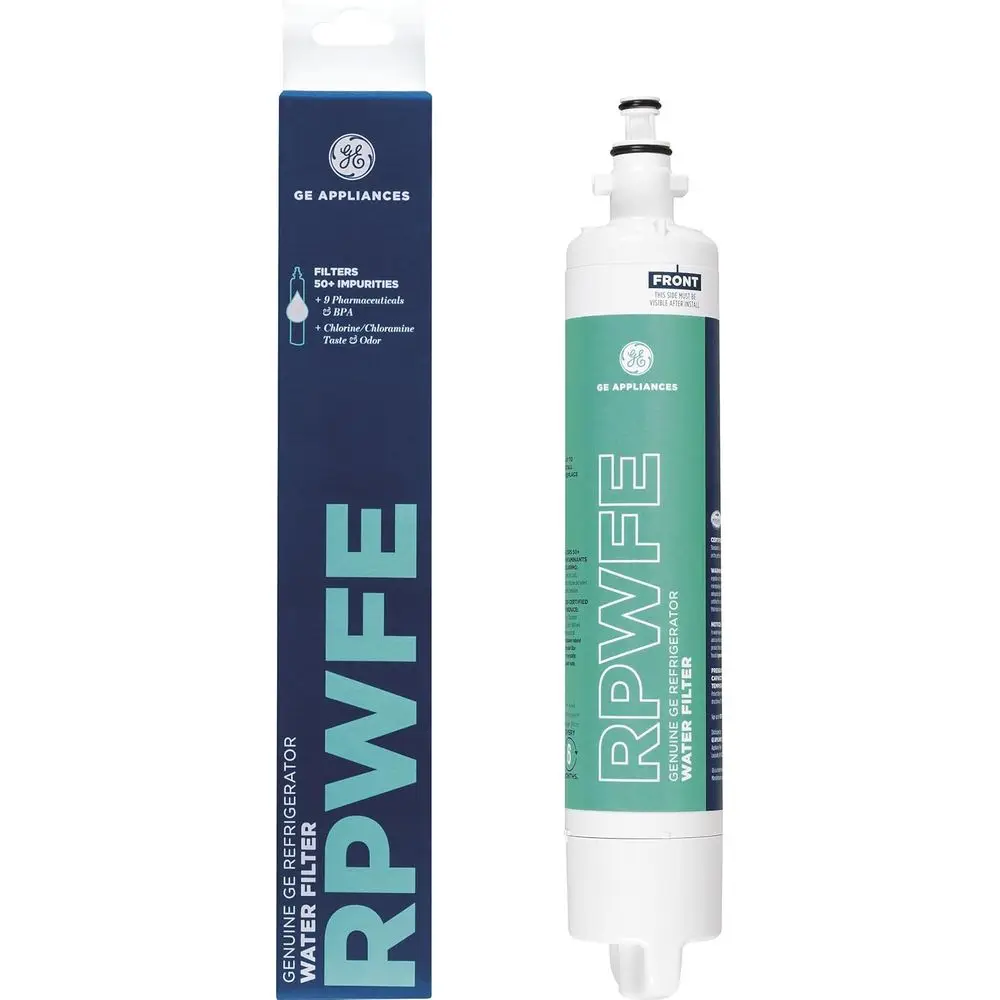 Refrigerator Water Filter, Replacement Cartridge, Certified to Reduce Lead, Chlorine, and Over 50 Other Contaminants, Replace Ev
Refrigerator Water Filter, Replacement Cartridge, Certified to Reduce Lead, Chlorine, and Over 50 Other Contaminants, Replace Ev