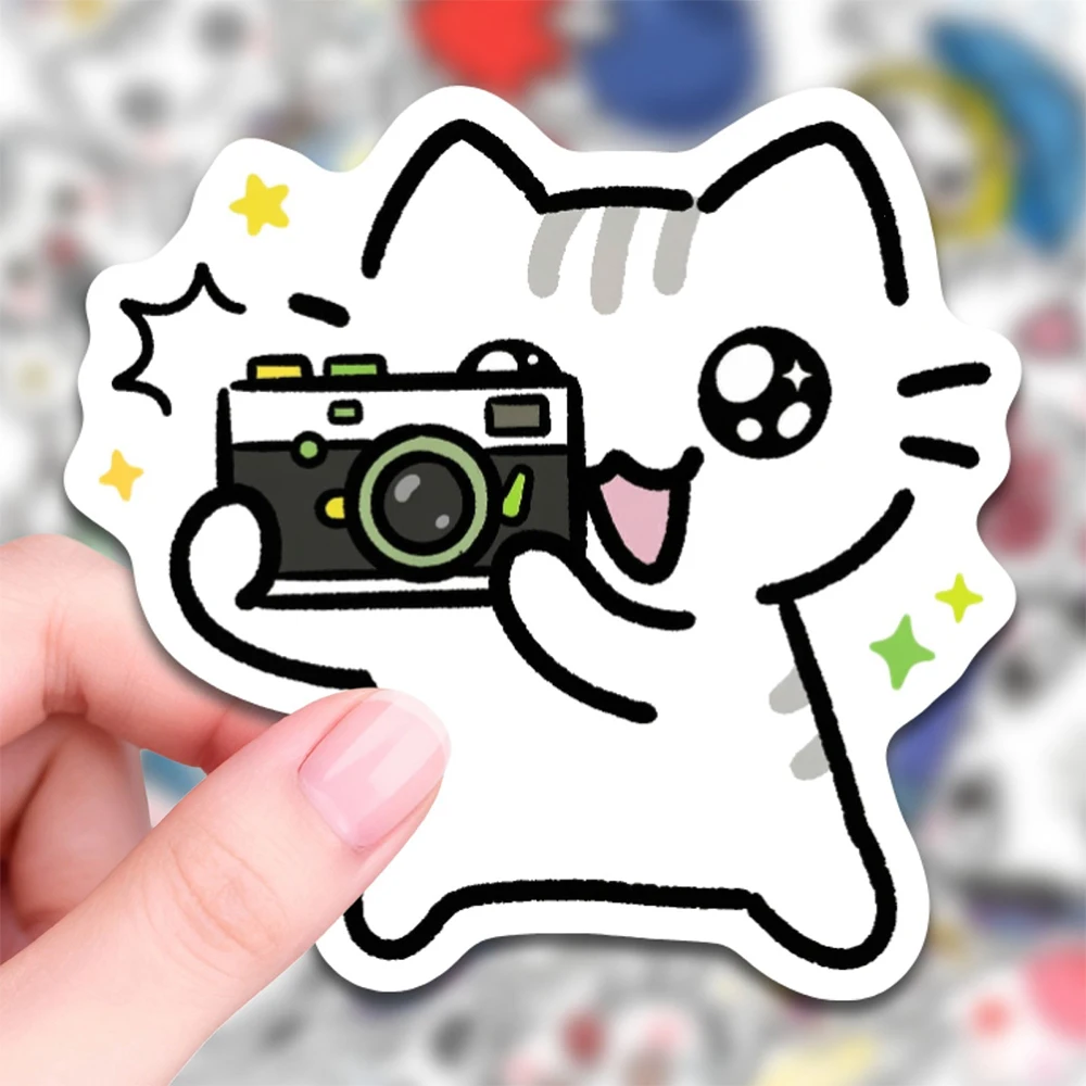 10/30/50pcs Funny Creative Line Kitten MEME Stickers Cute Cartoon Cat Decals Decorative Luggage Guitar Helmet Waterproof Sticker
10/30/50pcs Funny Creative Line Kitten MEME Stickers Cute Cartoon Cat Decals Decorative Luggage Guitar Helmet Waterproof Sticker