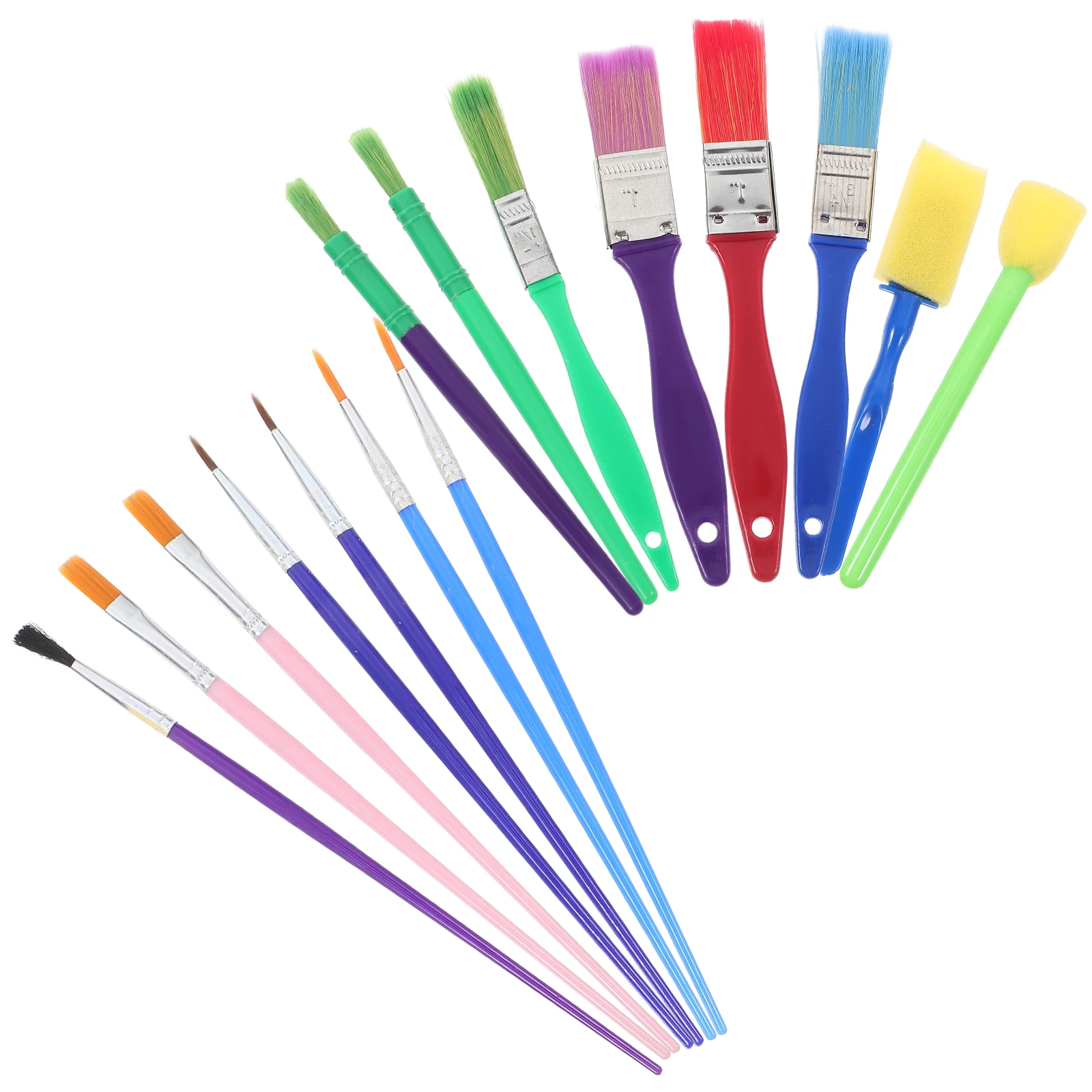 15 Pcs Oil Paint Brush Set Multi-function Wear-resistant Ergonomic for Acrylic Supplies Beginner Student Painting Tool
15 Pcs Oil Paint Brush Set Multi-function Wear-resistant Ergonomic for Acrylic Supplies Beginner Student Painting Tool