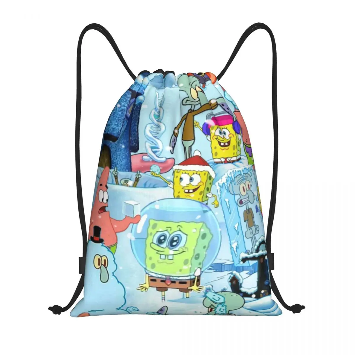 Drawstring bag Storage Portable Handbags Spongebob Grocery Shopping Shoulder bags foldable Travel Bag
Drawstring bag Storage Portable Handbags Spongebob Grocery Shopping Shoulder bags foldable Travel Bag